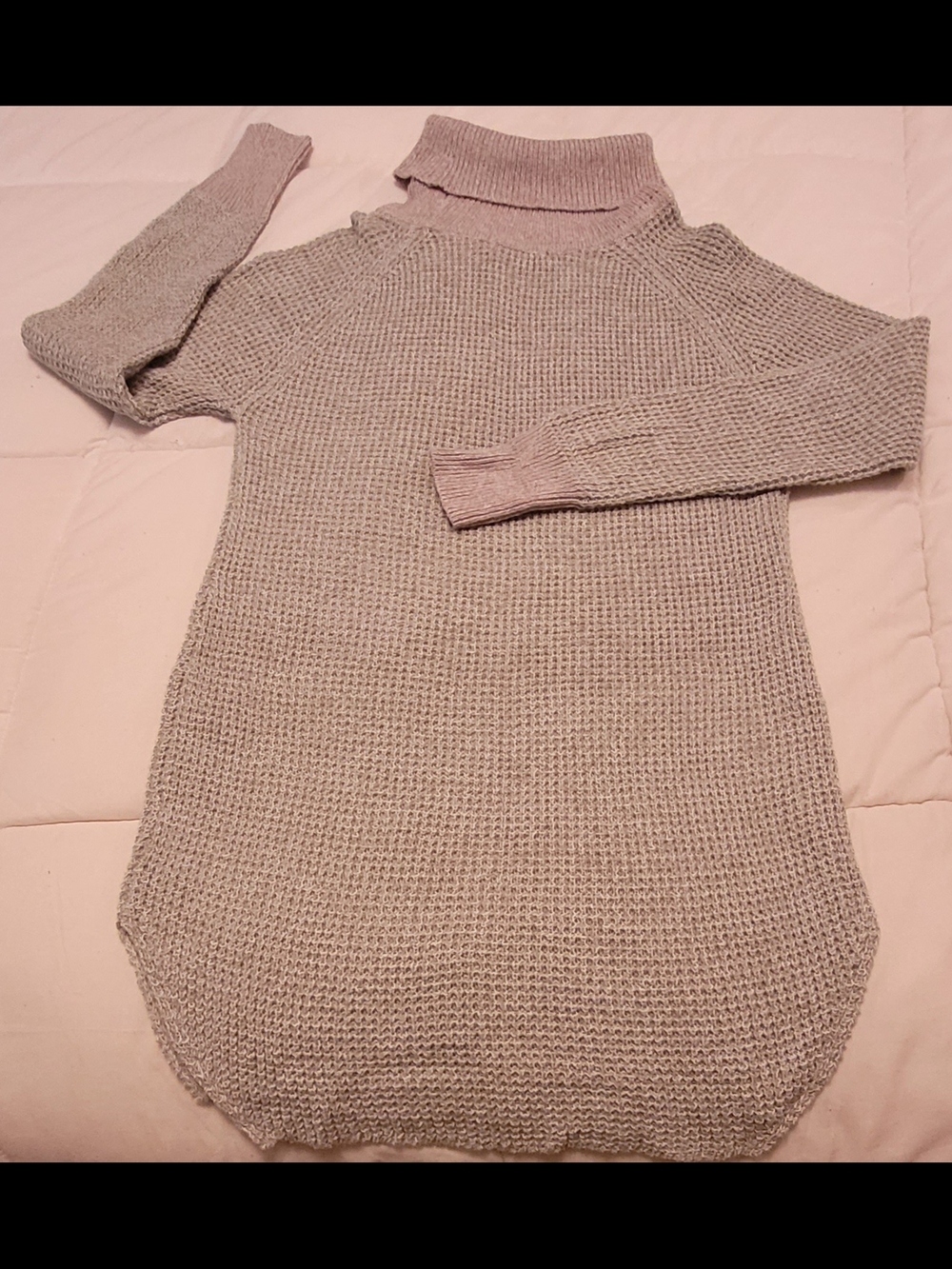 George Dusty Mauve Cowl Neck Knit Tunic